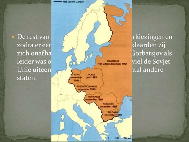 Hoofdstuk 4 - §3 het ijzeren gordijn gaat open | PPT