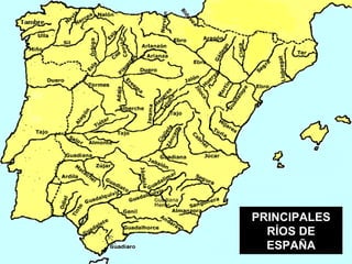 PRINCIPALES RÍOS DE ESPAÑA 