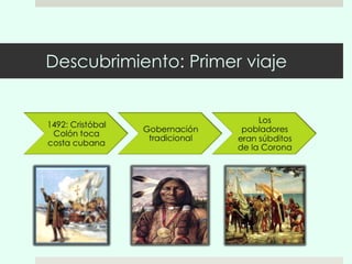 Descubrimiento: Primer viaje 