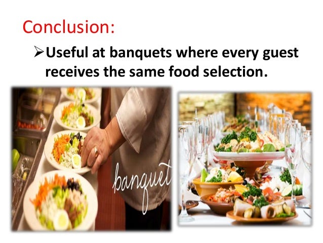 TYPES OF SERVICE IN RESTAURANT