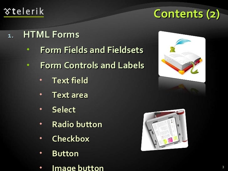 Tables and Forms in HTML