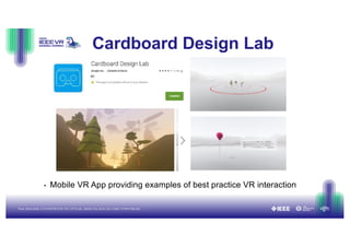 Vr Interaction Design IEEE VR 2026 Course on Interaction Design for XR - Lecture 3: Designing ...