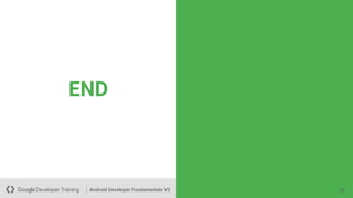 Android Developer Fundamentals V2
END
35
 