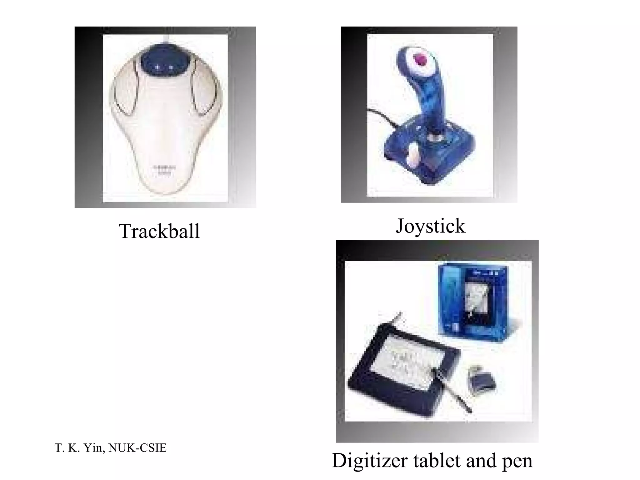 Trackball Joystick Digitizer tablet and pen 