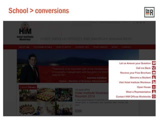 School > conversions
 