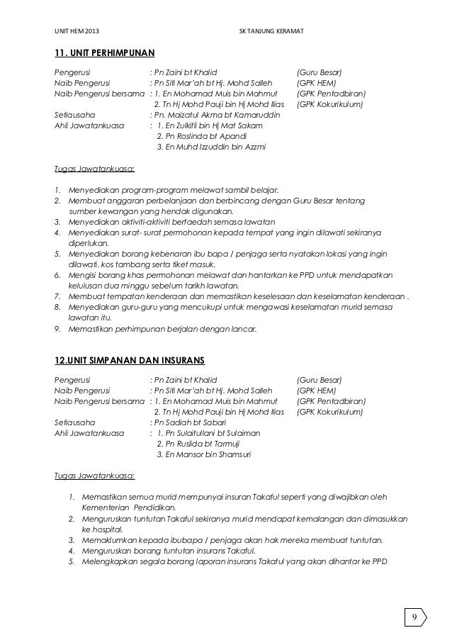 3. jawatankuasa pengurusan hem 2013