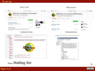 !71
Ongoing
Forecasting positions
arm
courtesy of Stefano Tasin
Rigon et al.
 