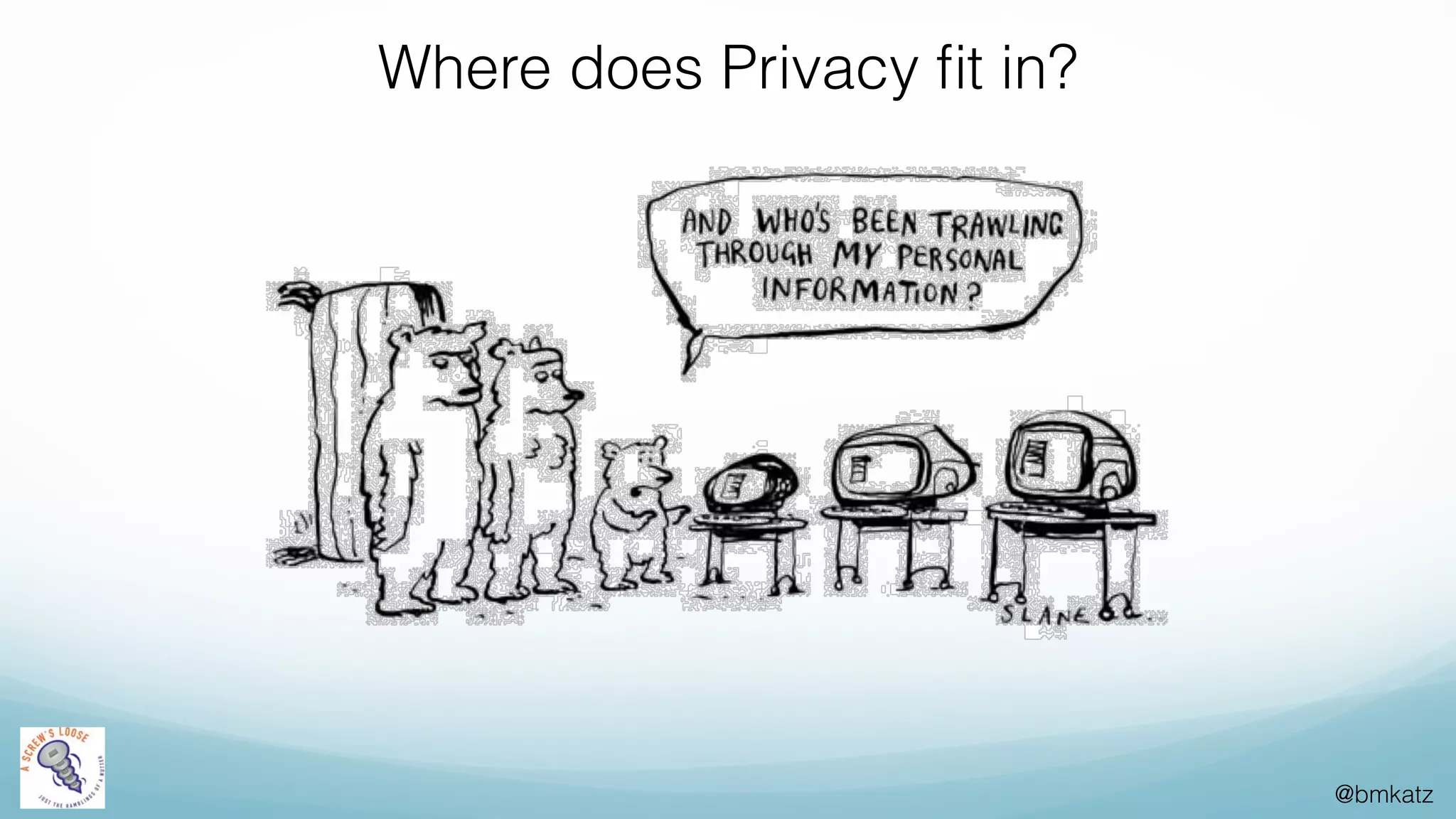 @bmkatz
Where does Privacy fit in?