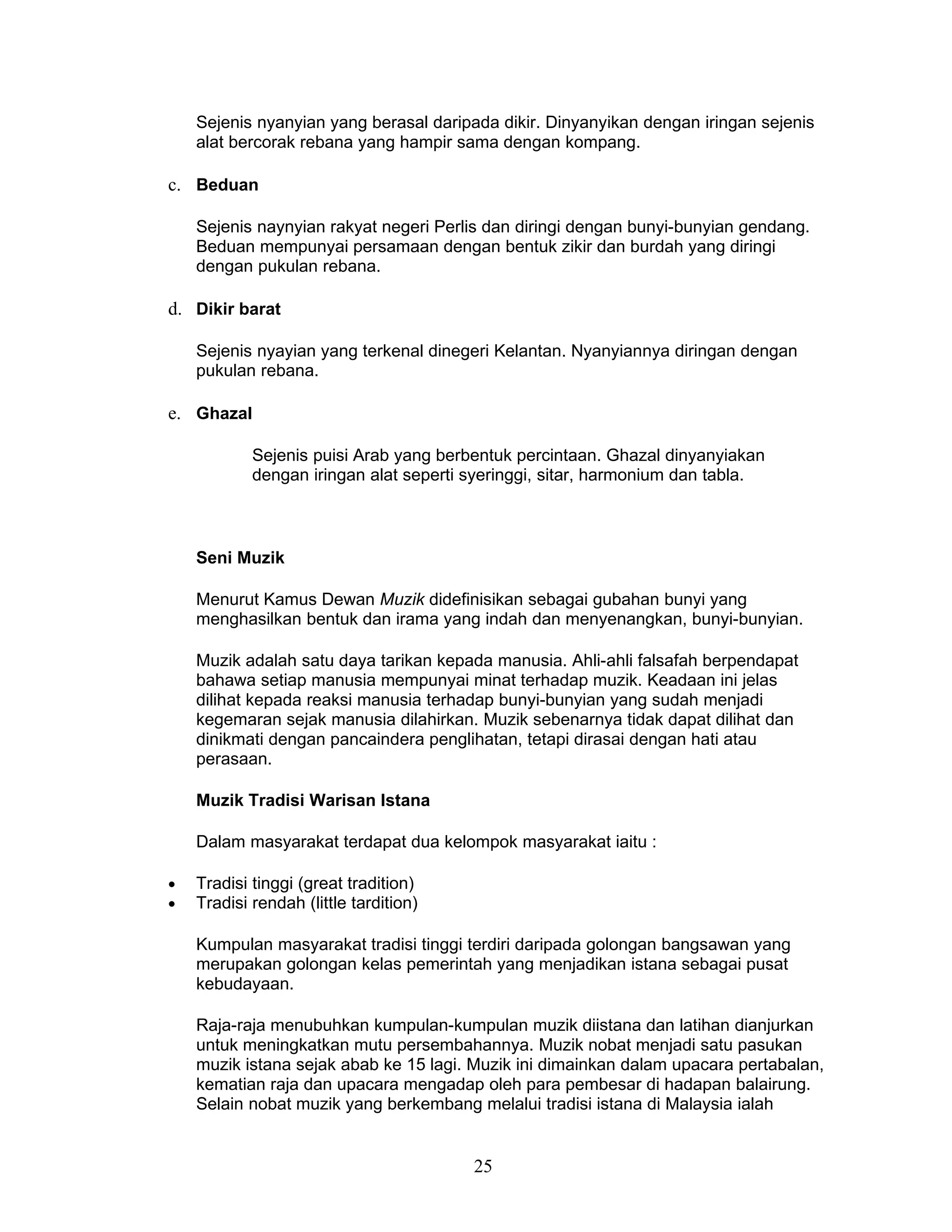 3. kesusasteraan, kebudayaan dan kesenian melayu | DOC