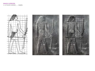 IMAGEN Y EXPRESIÓN.
3. LA FIGURA HUMANA…….. CANON.
 