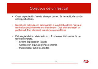 La importancia de los festivales