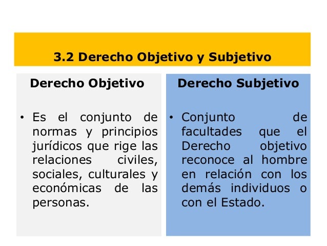 Las ramas del derecho