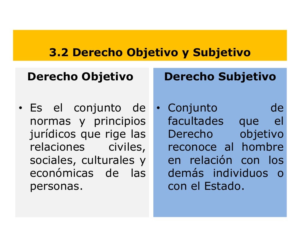 Las ramas del derecho