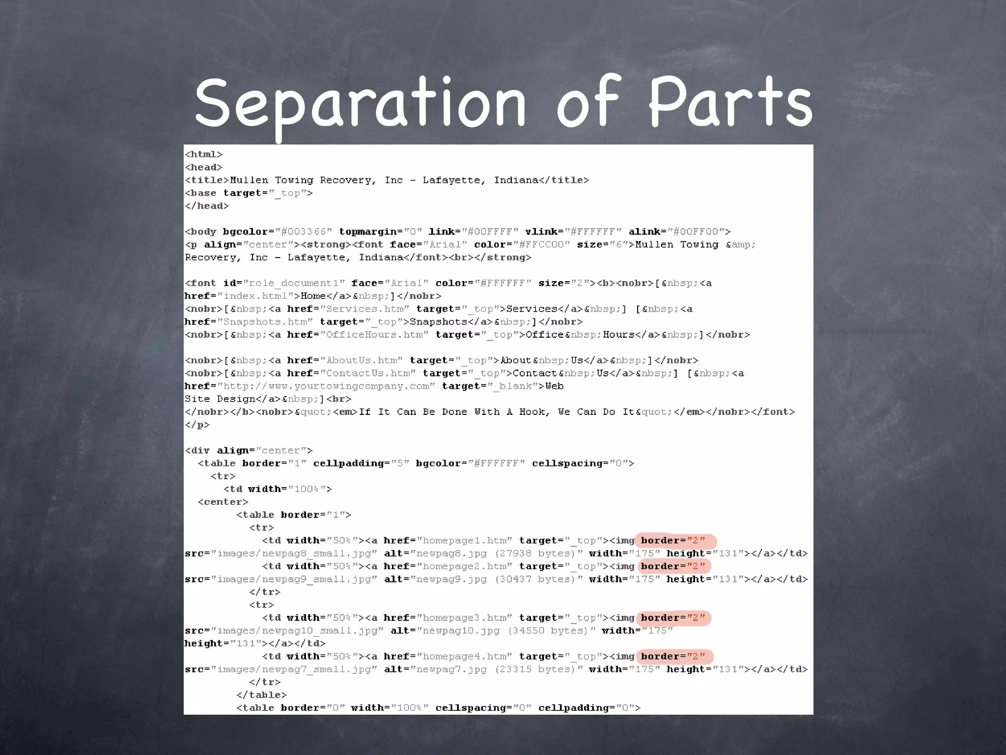 3 Layers of the Web - Part 1