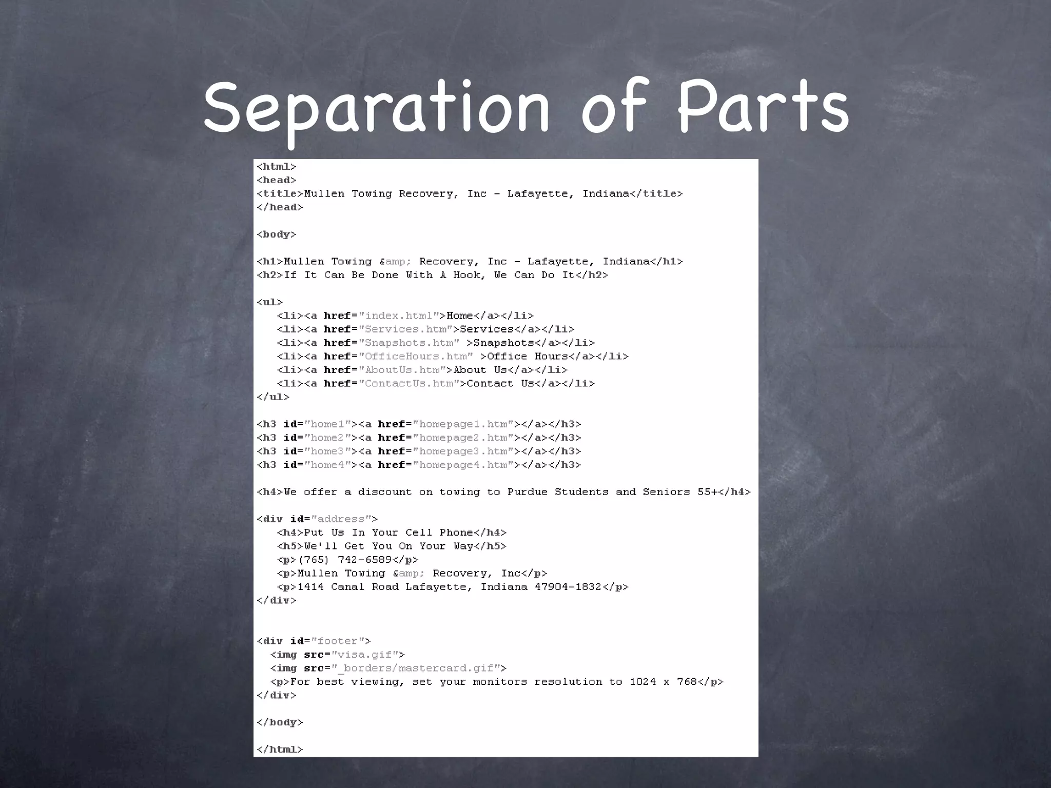 3 Layers of the Web - Part 1