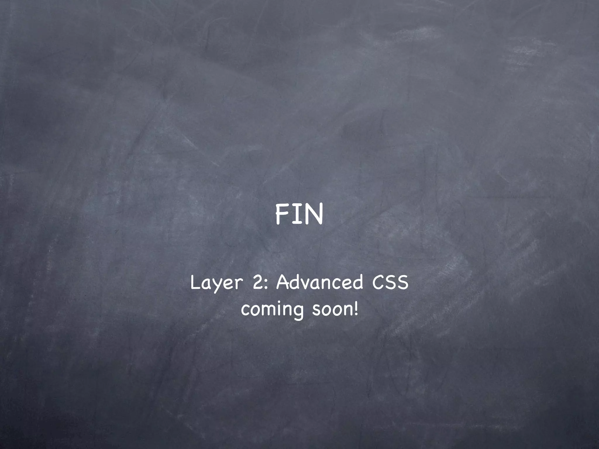 3 Layers of the Web - Part 1