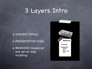 3 Layers of the Web - Part 1 | PDF