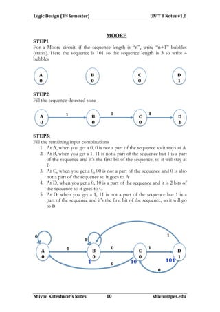 3Sem-Logic Design Notes-Unit8-Sequential Design | PDF