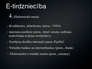 3.lekc E-tirgved. un tirdznc. | KEY