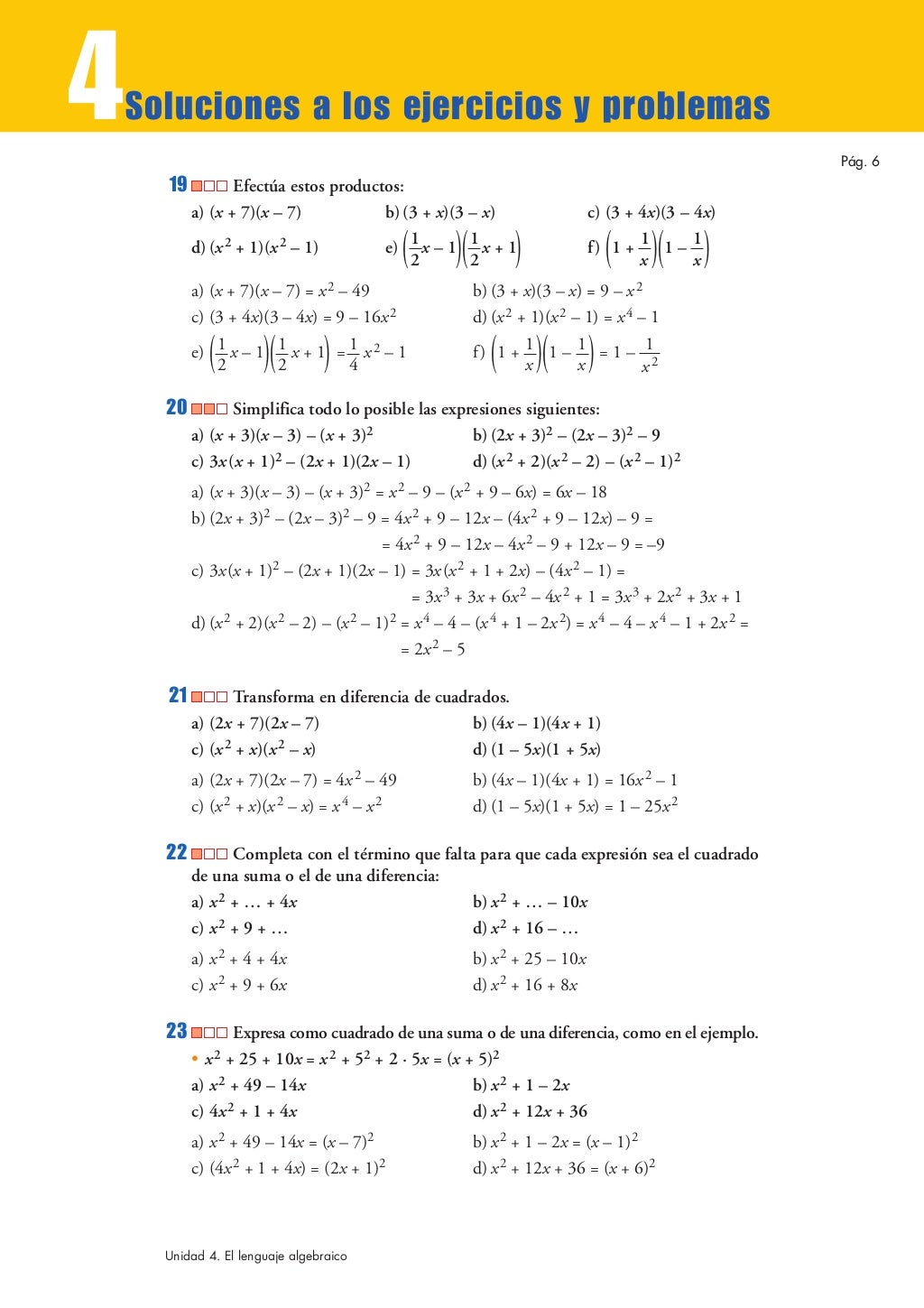 3.lenguaje algebraico