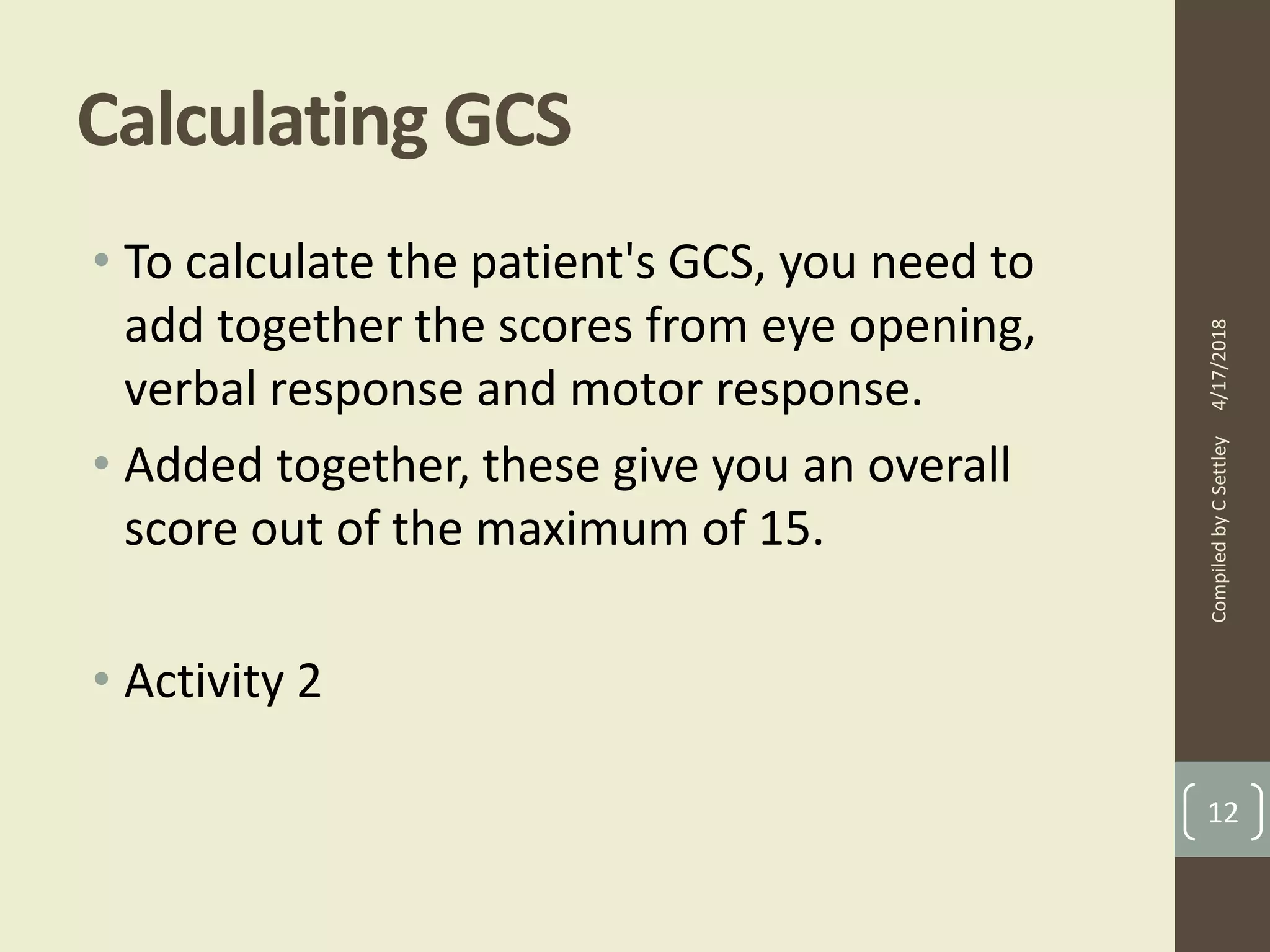 3 levels-of-consciousness-gcs | PDF