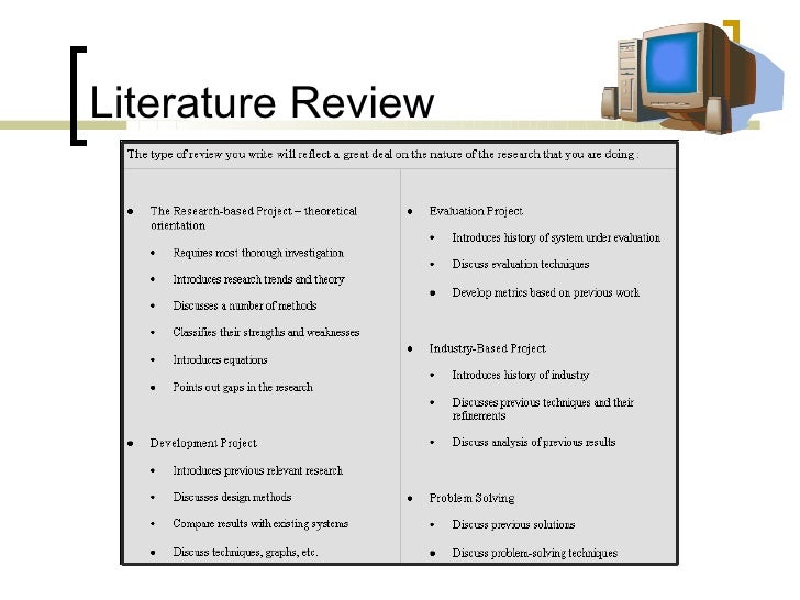 How to write literature review pdf picture
