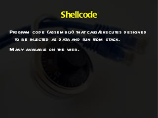 Computer memory: Segment layout. 