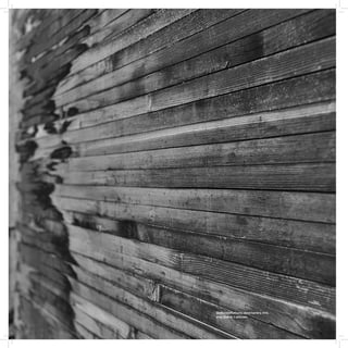 Budka telefoniczna, detal bariery, Vrin,
proj. Gion A. Caminada
 