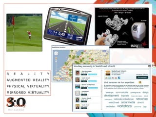 METAVERSEREALITYAUGMENTED REALITYPHYSICAL VIRTUALITYMIRRORED VIRTUALITY