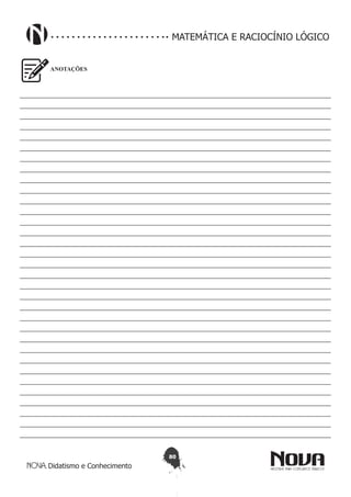 80
Didatismo e Conhecimento
MATEMÁTICA E RACIOCÍNIO LÓGICO
ANOTAÇÕES
————————————————————————————————————————————————————
————————————————————————————————————————————————————
————————————————————————————————————————————————————
————————————————————————————————————————————————————
————————————————————————————————————————————————————
————————————————————————————————————————————————————
————————————————————————————————————————————————————
————————————————————————————————————————————————————
————————————————————————————————————————————————————
————————————————————————————————————————————————————
————————————————————————————————————————————————————
————————————————————————————————————————————————————
————————————————————————————————————————————————————
————————————————————————————————————————————————————
————————————————————————————————————————————————————
————————————————————————————————————————————————————
————————————————————————————————————————————————————
————————————————————————————————————————————————————
————————————————————————————————————————————————————
————————————————————————————————————————————————————
————————————————————————————————————————————————————
————————————————————————————————————————————————————
————————————————————————————————————————————————————
————————————————————————————————————————————————————
———————————————————————————————————————————————————
———————————————————————————————————————————————————
————————————————————————————————————————————————————
————————————————————————————————————————————————————
————————————————————————————————————————————————————
————————————————————————————————————————————————————
————————————————————————————————————————————————————
————————————————————————————————————————————————————
————————————————————————————————————————————————————
 