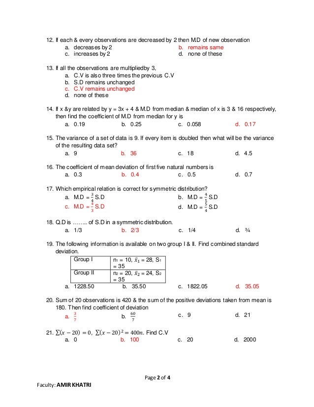 3 Measure Of Dispersion 3 Measure Of Dispersion