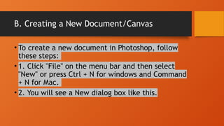 Menu Bar Computer Science 1 Advanced subject | PPTX