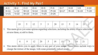 Menu Bar Computer Science 1 Advanced subject | PPTX