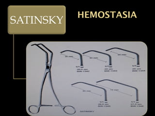 HEMOSTASIA
SATINSKY
 