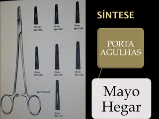 SÍNTESE
PORTA
AGULHAS
Mayo
Hegar
 