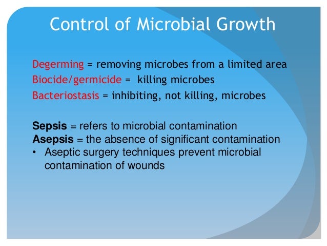 microbial growth