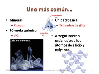 3. Los minerales