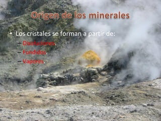 3. Los minerales