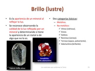 3. Los minerales