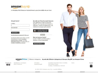 Le Flash Sales
21 di 41
MODELLO FLASH SALES
 