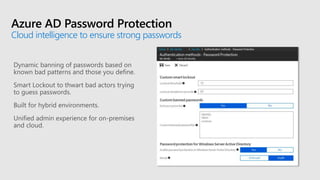 3 Modern Security - Secure identities to reach zero trust with AAD | PPTX
