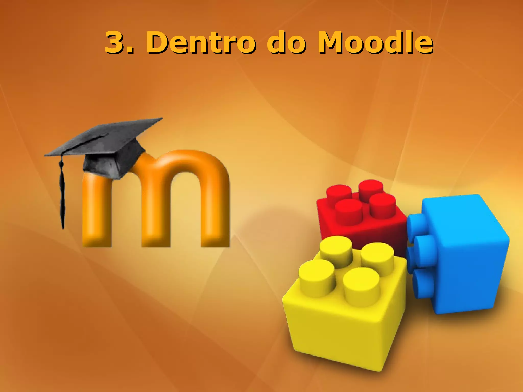 3. Dentro do Moodle
 