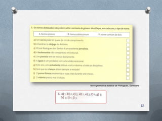 Nova gramática didática de Português, Santillana




                                                   12
 