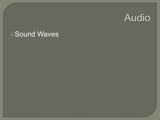 Audio Sound Waves 