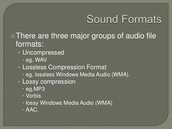 3 multimedia elements audio
