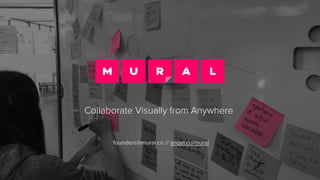 Collaborate Visually from Anywhere
founders@mural.co // angel.co/mural
 