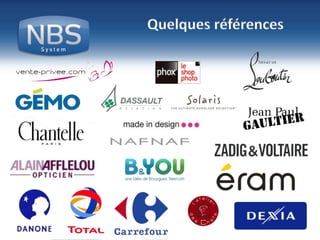30
©NBS System
Sécurité – Hébergement - Infogérance
www.nbs-system.com©NBS System
Sécurité – Hébergement - www.nbs-system.com
Quelques références
 