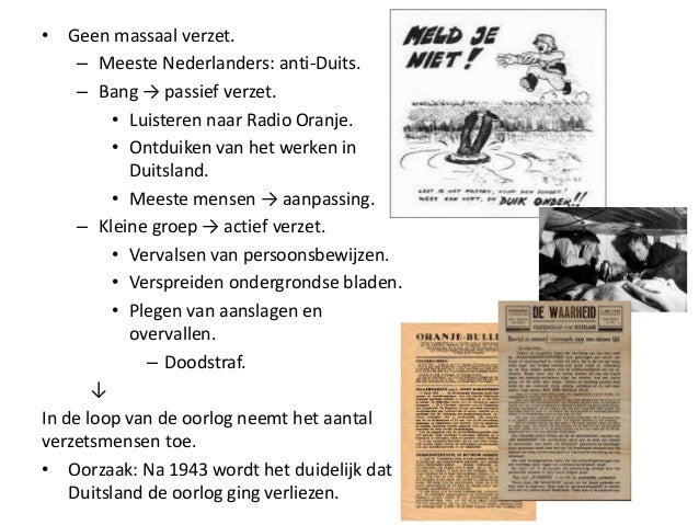 Hoofdstuk 2 - §3 nederland en de tweede wereldoorlog