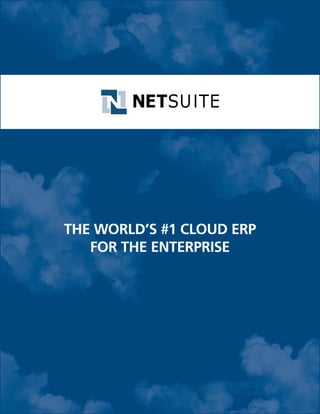 The World’s #1 Cloud ERP
for the Enterprise
 