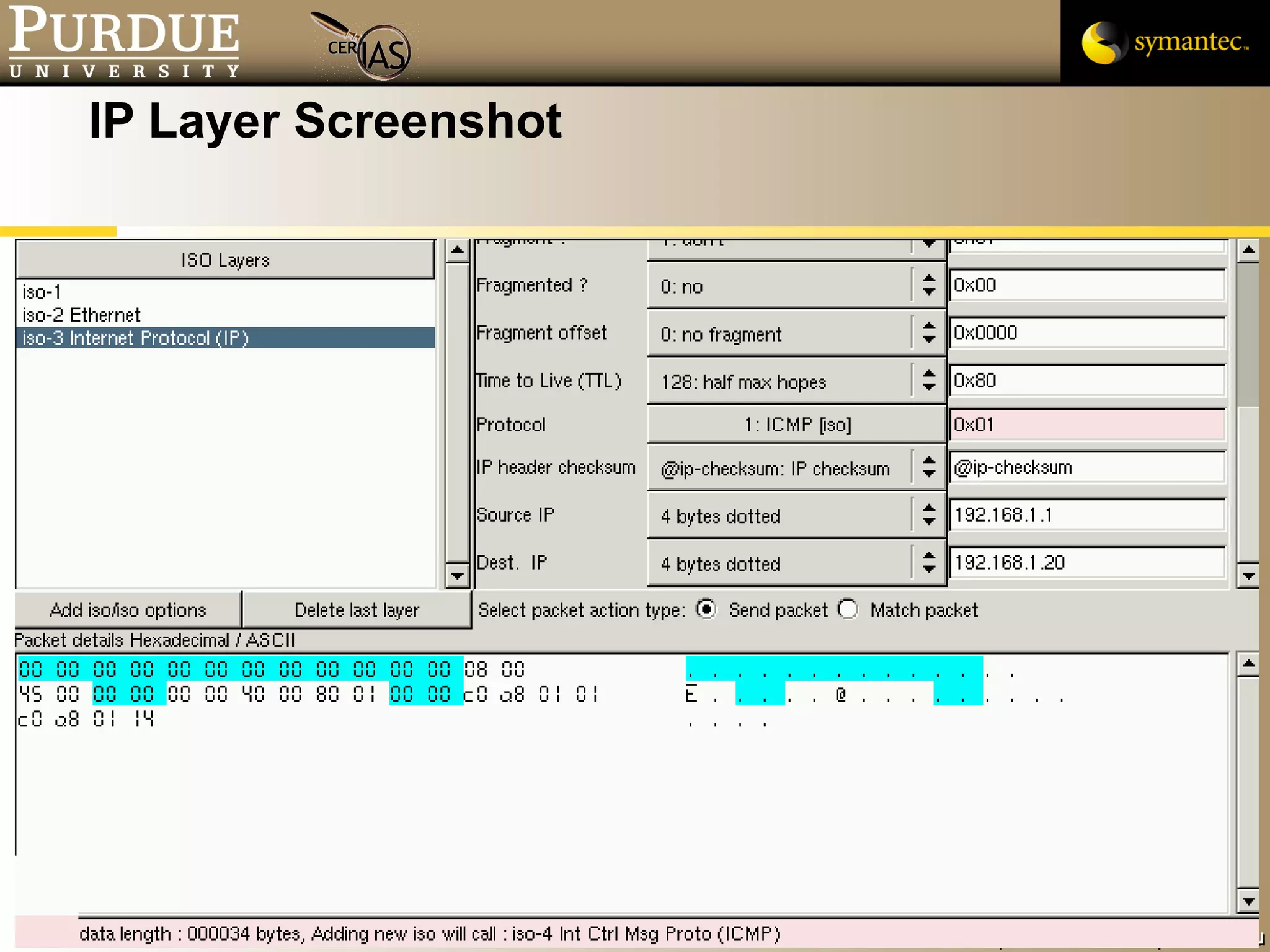 IP Layer Screenshot 